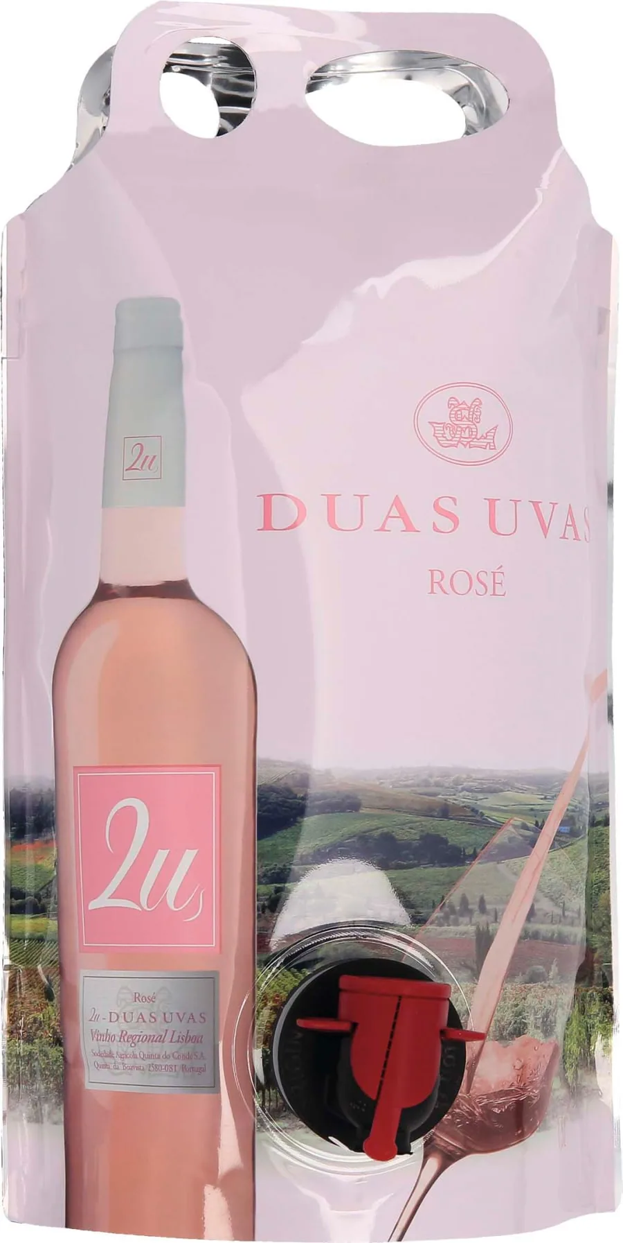 2U Duas Uvas Rosé 2025 viinipussi
