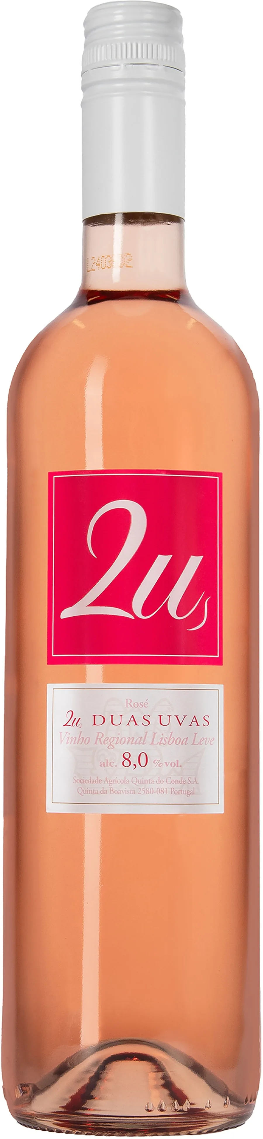 2u Duas Uvas Rosé 8% 2025