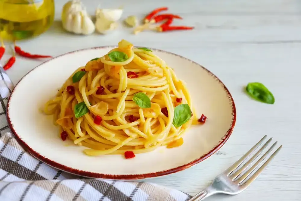 Spaghetti aglio e olio
