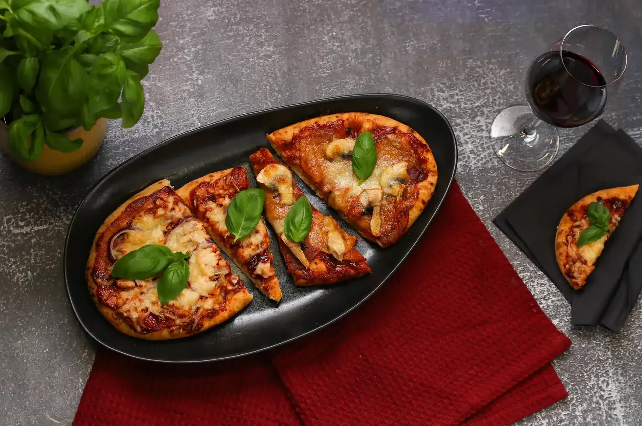 BBQ-naanpizza