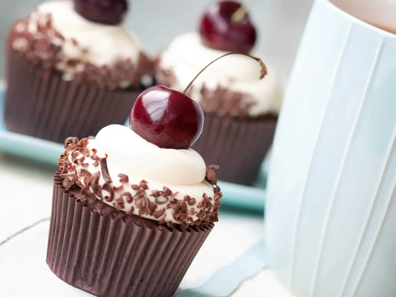 Black forest kuppikakut