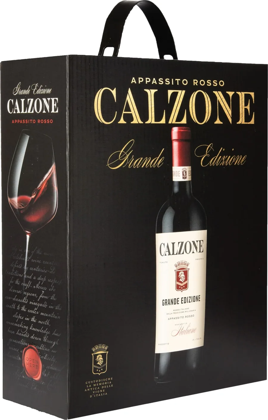 Calzone Grande Edizione Appassito Rosso hanapakkaus