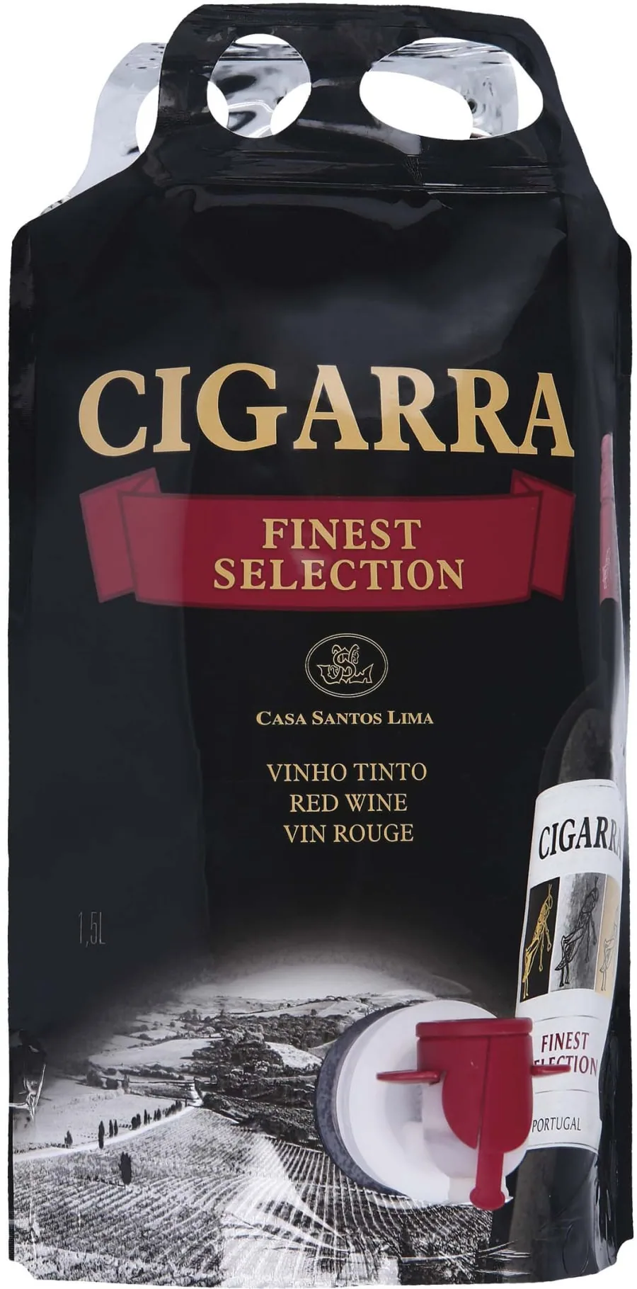Cigarra Finest Selection Red 2023 viinipussi