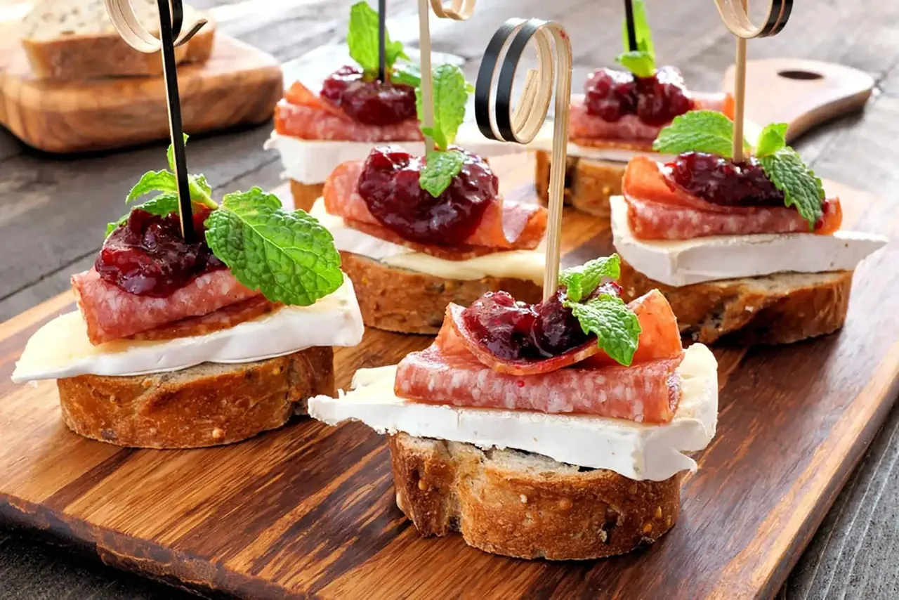 Cocktailpalat á la Brie