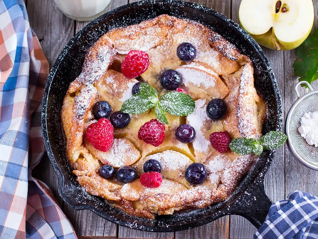 Pannukakku hollantilaisittain eli Dutch Pancake