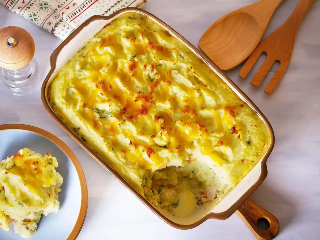 Brittiläinen Fisherman’s pie