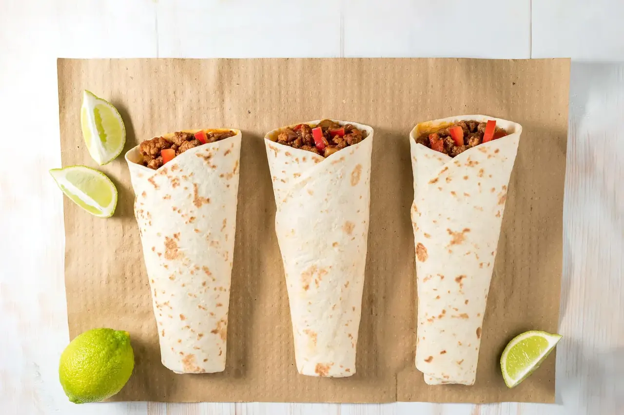 Härkäpapu-burritot