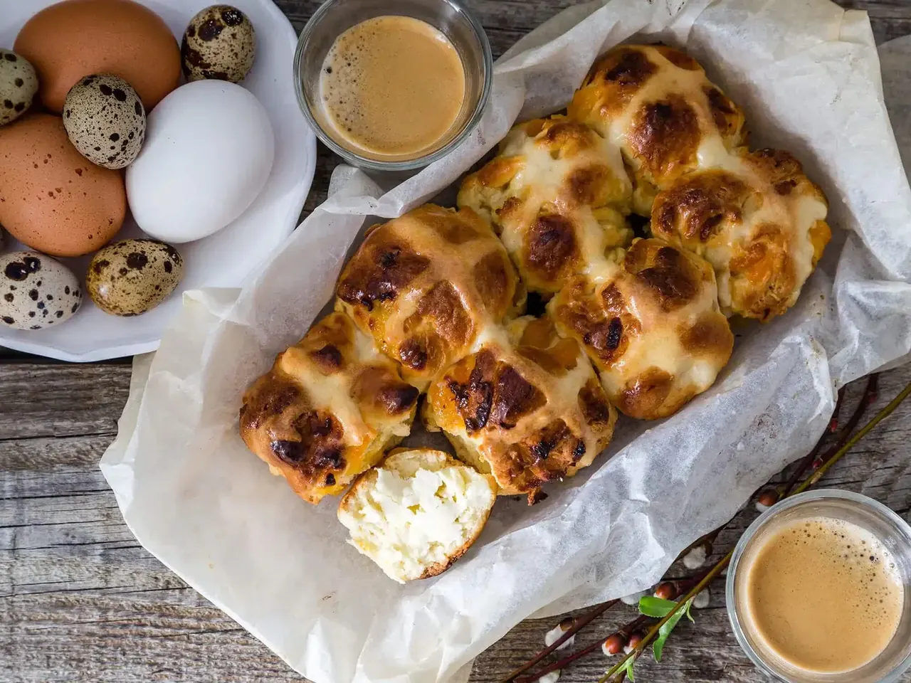 Hot cross ristikkopulla