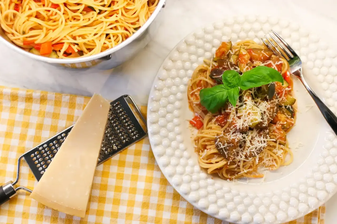Ratatouille pasta