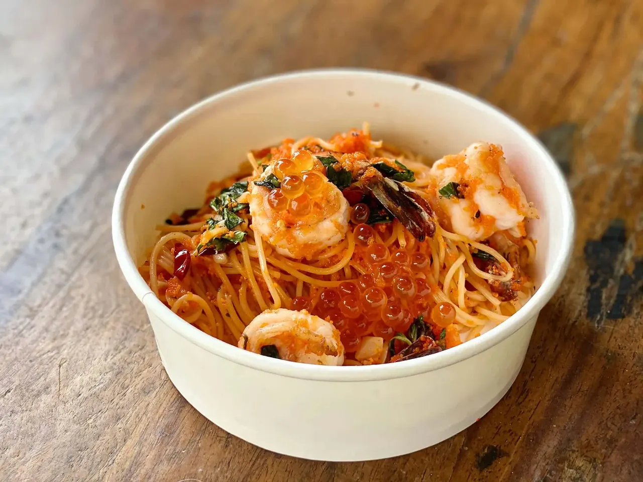 Japanilainen Pasta Mentaiko