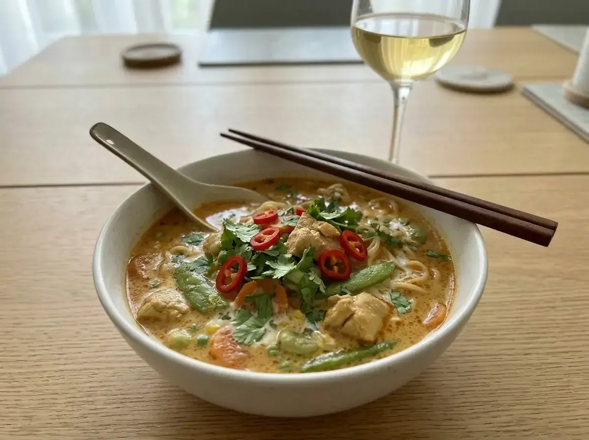 Kana-nuudelikeitto