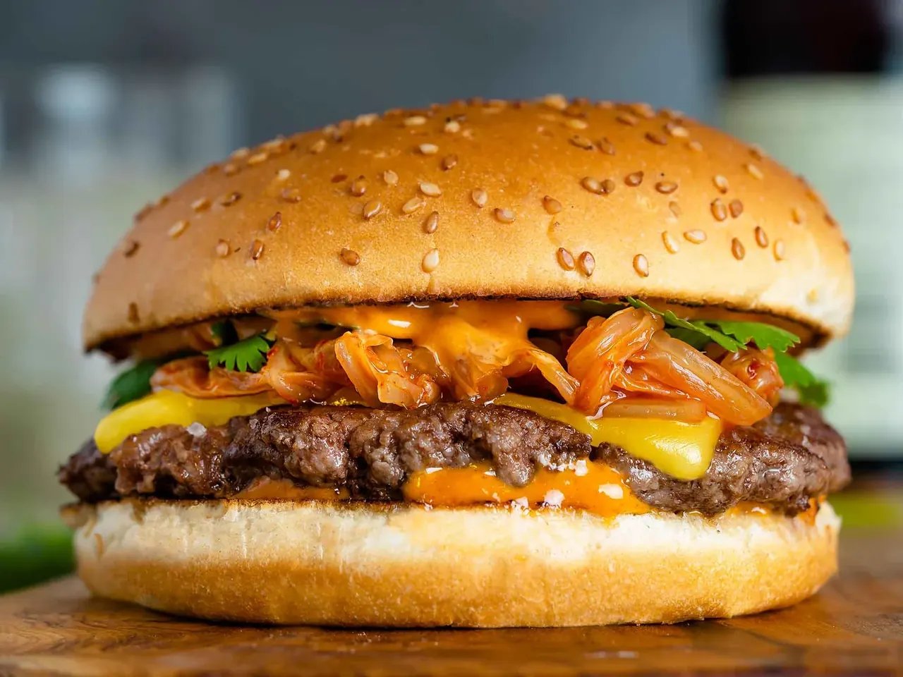 Burgerit korealaisella twistillä