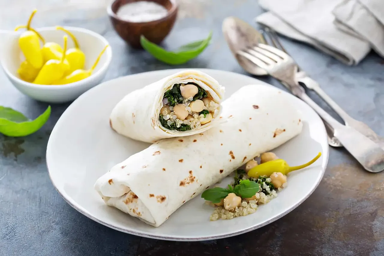 Lehtikaali-jalapenoburritot