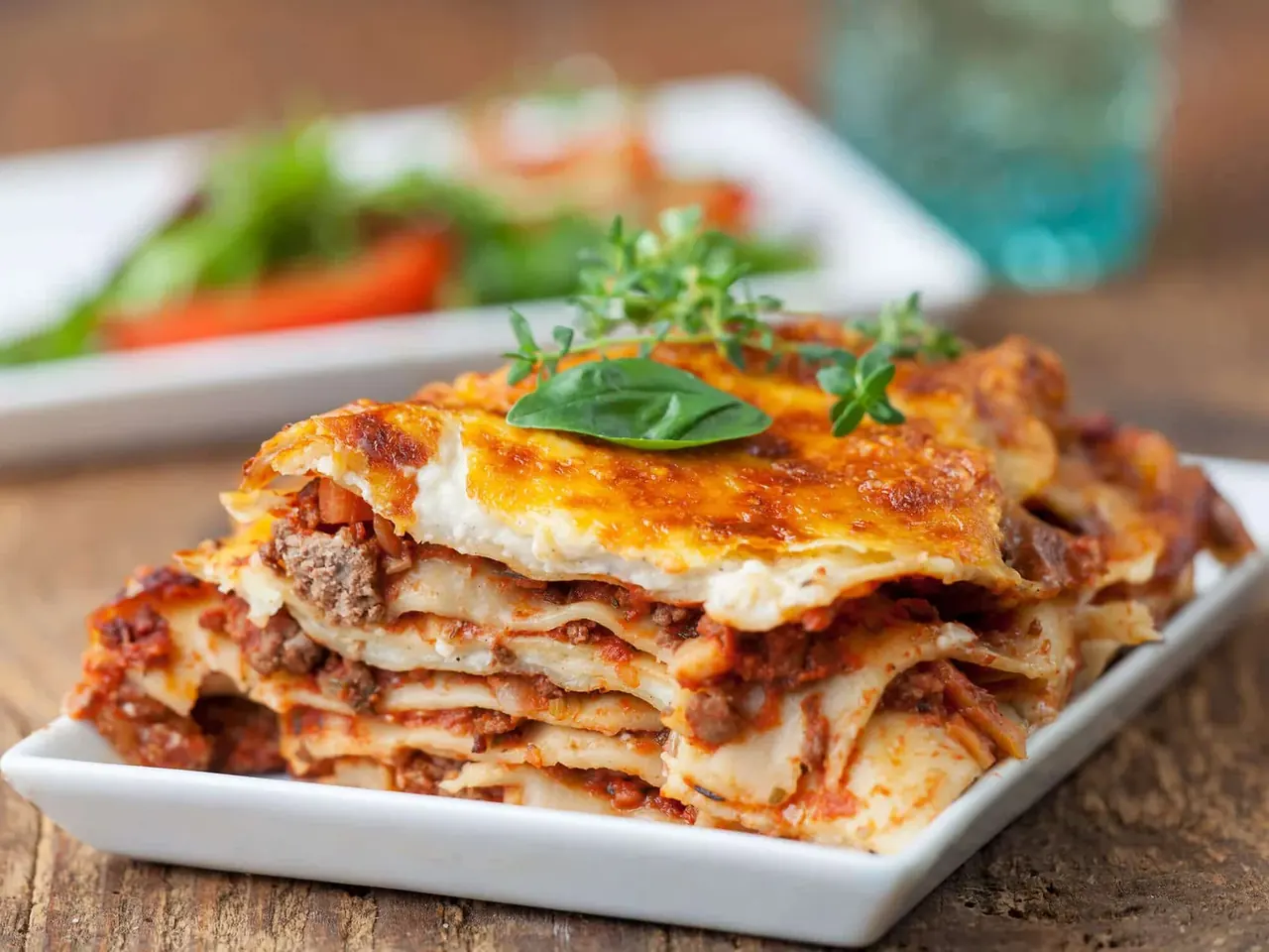 Linssilasagne kotipastalla