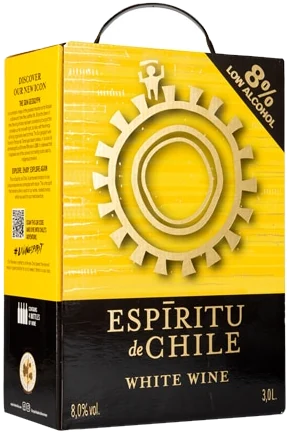 Espiritu de Chile White 8% hanapakkaus