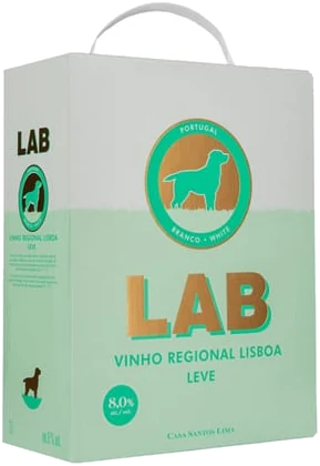 LAB Vinho Regional Lisboa Leve White 8% hanapakkaus