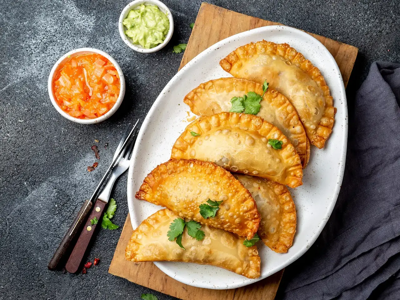 Mausteinen härkis-empanada