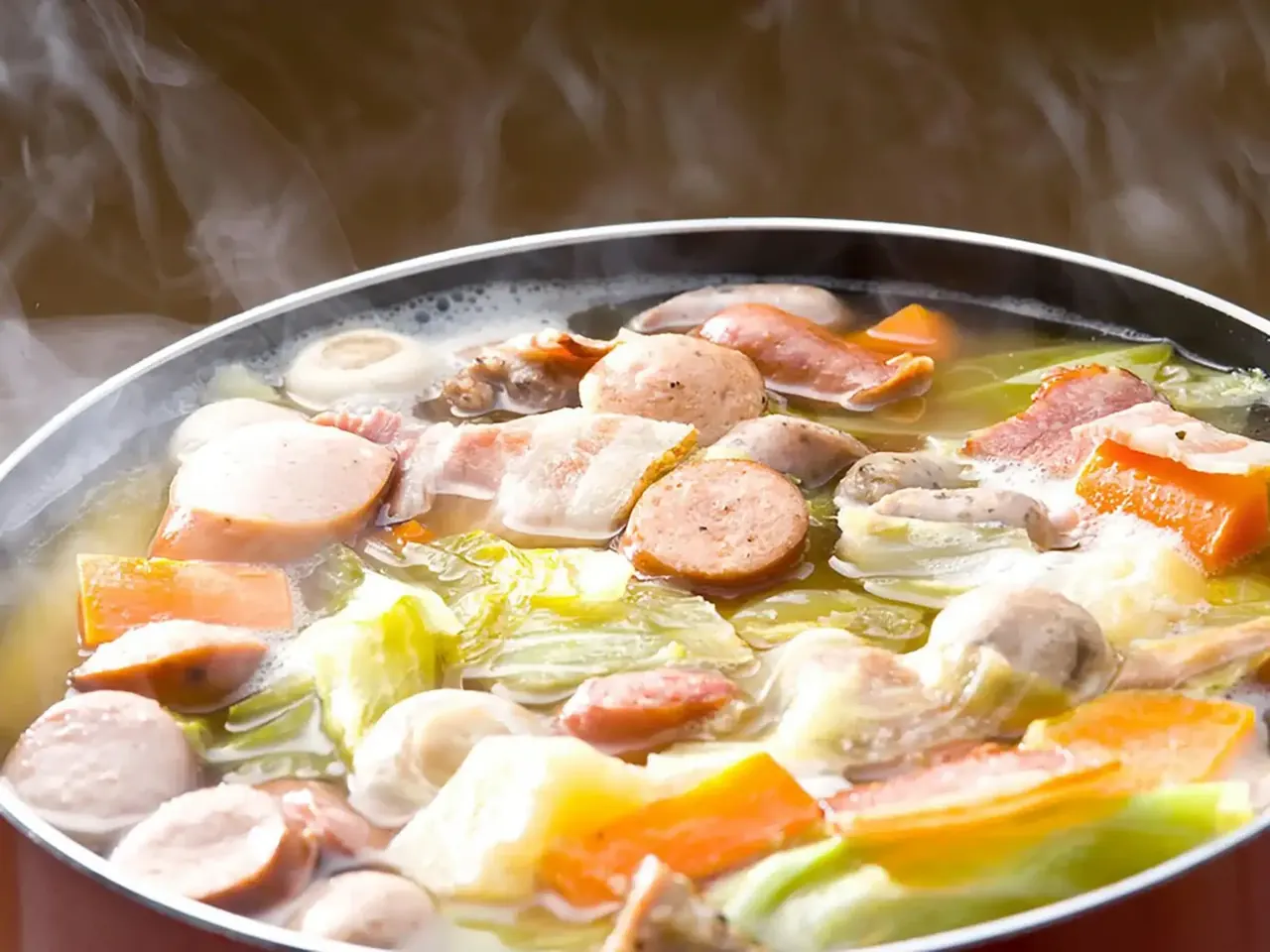 Pot au saucisses - ranskalainen makkarapata