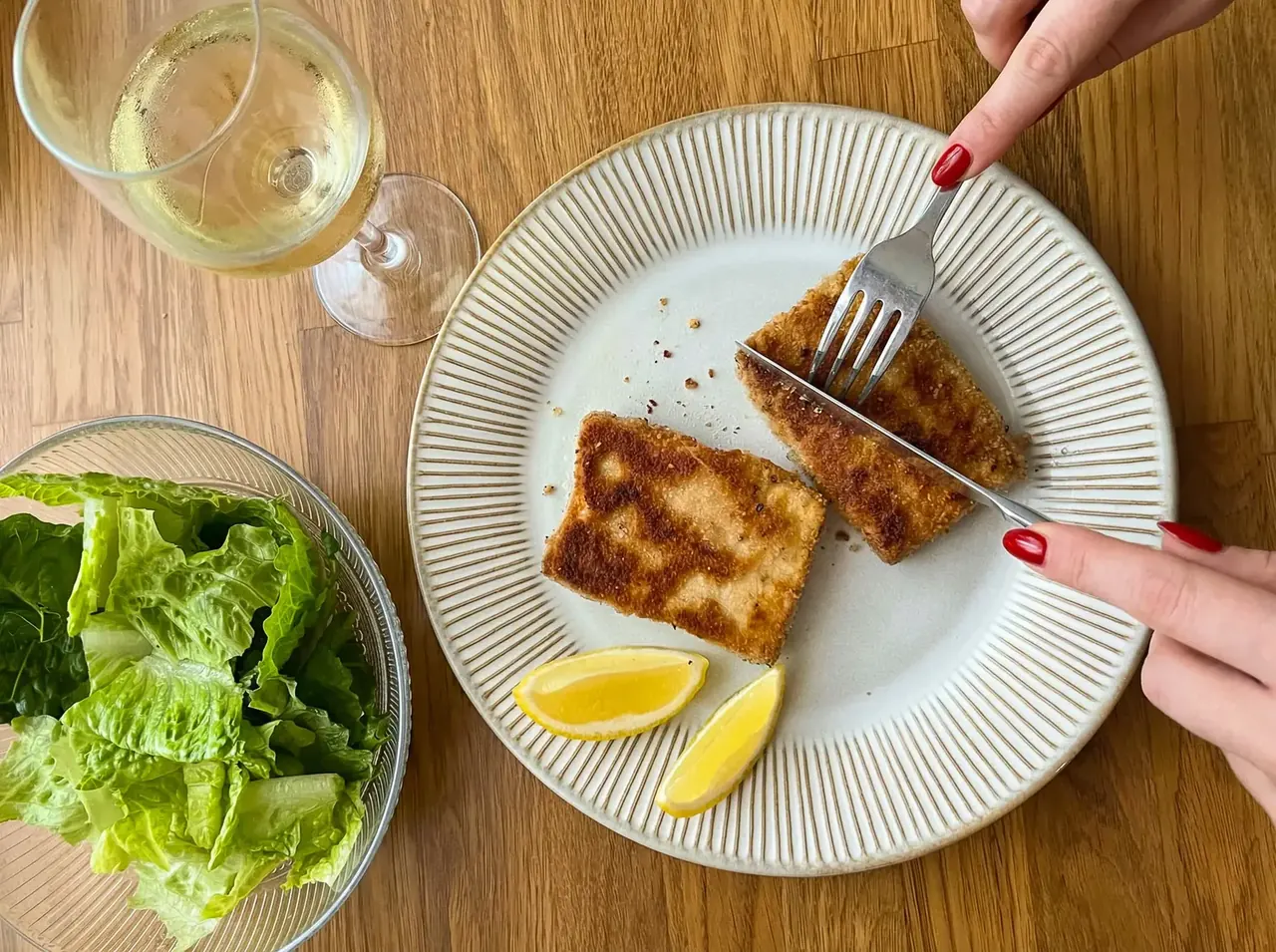 Rapea tofu schnitzel