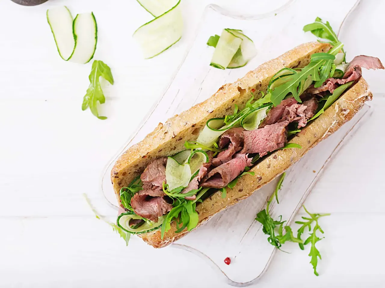 Ruissandwich paahtopaistilla