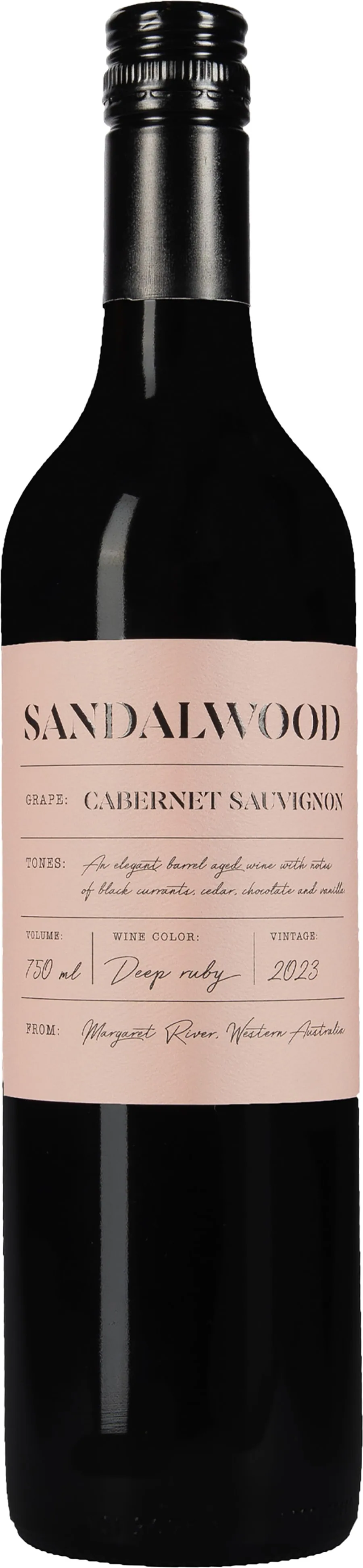 Sandalwood Margaret River Cabernet Sauvignon	 2023