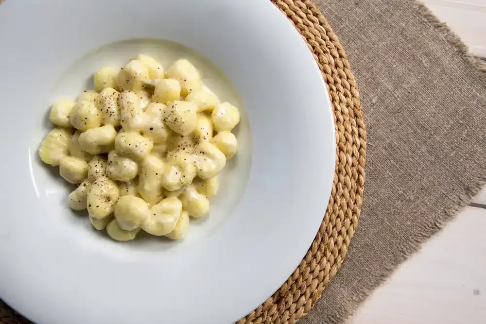 Gnocchi cacio e pepe