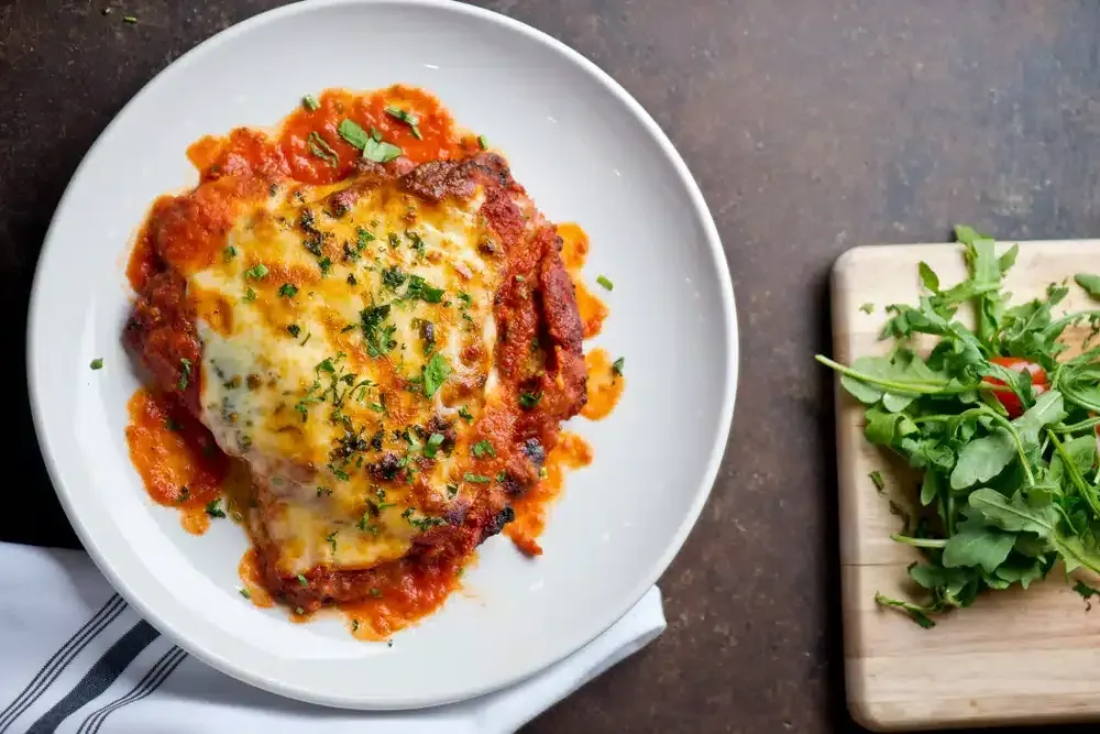 Australialainen Parmigiana-kalkkuna