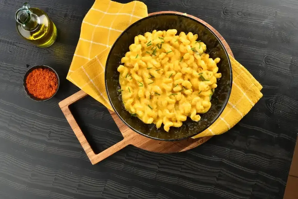 Ruohosipulinen Mac'n'cheese