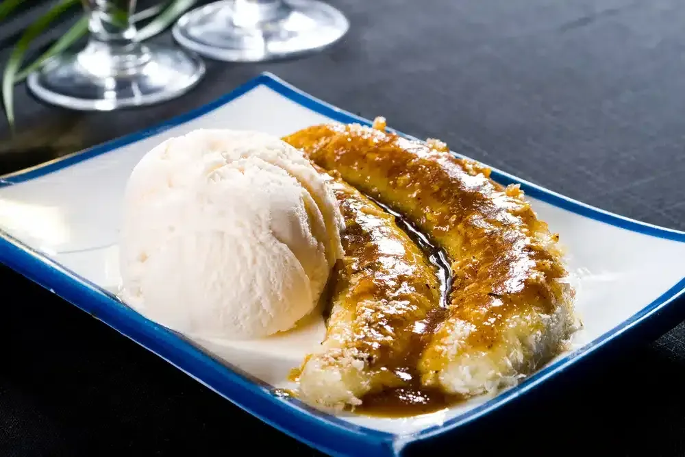 Friteeratut banaanit