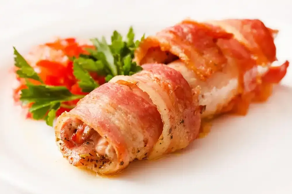 Grillimakkara pekonilla
