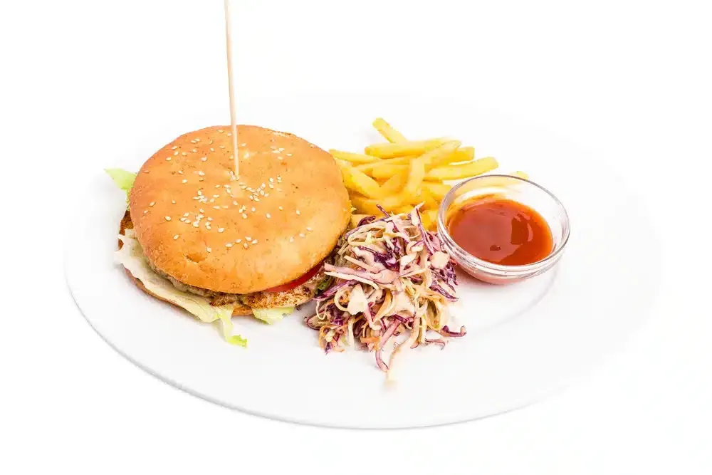 Burgeri kaikilla mausteilla