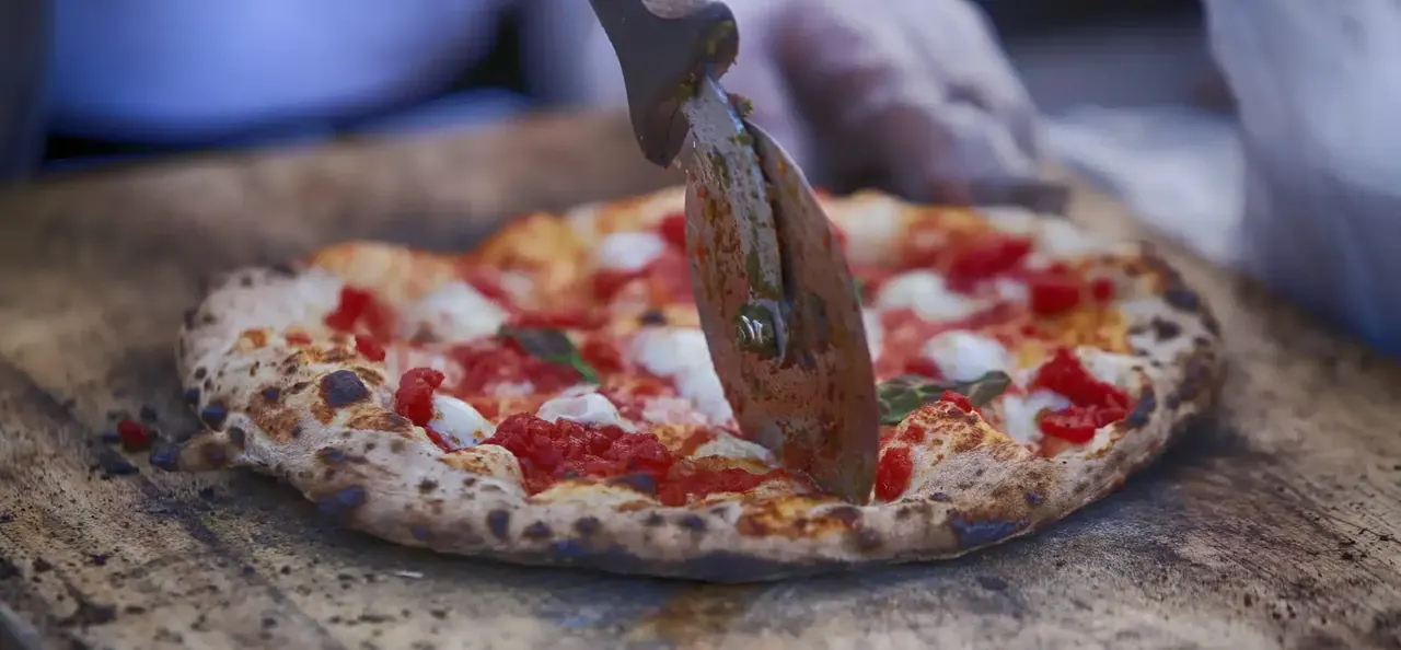 Rustiikkinen grillipizza