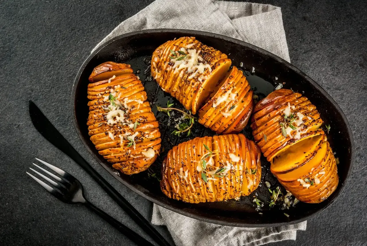 Hasselbackan perunat