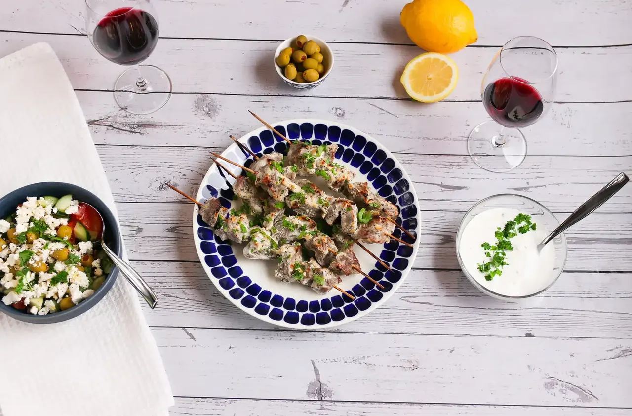 Souvlaki - Kreikkalaiset lihavartaat