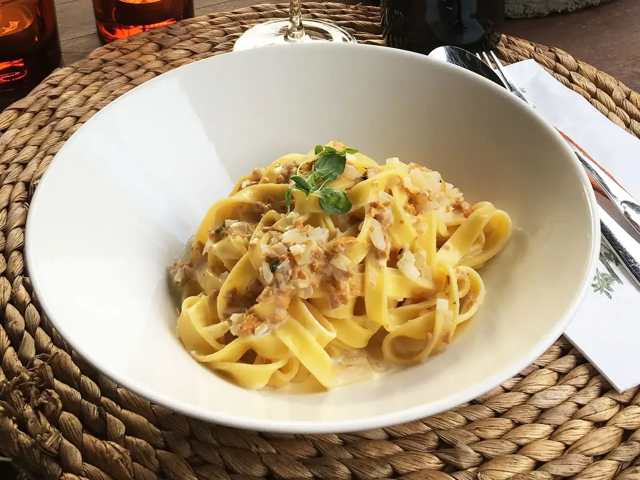 Kantarellipasta