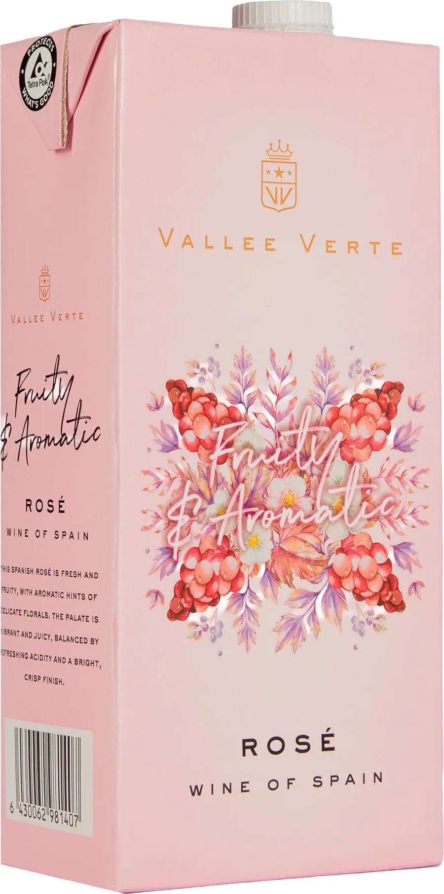Vallee Verte Rosé 2024 kartonkitölkki