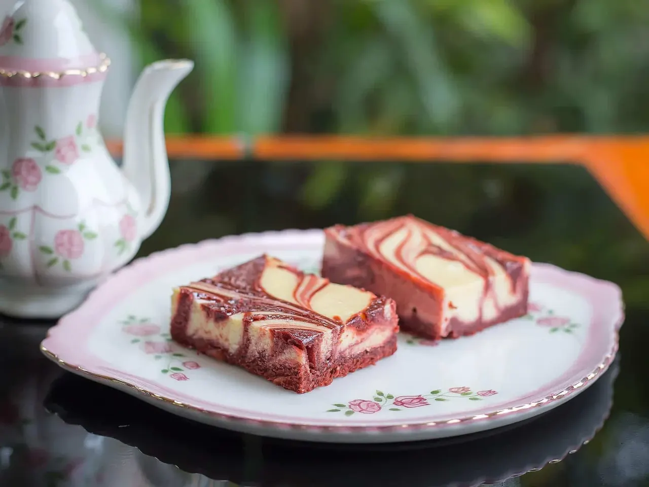 Vegaani Red Velvet -brownie