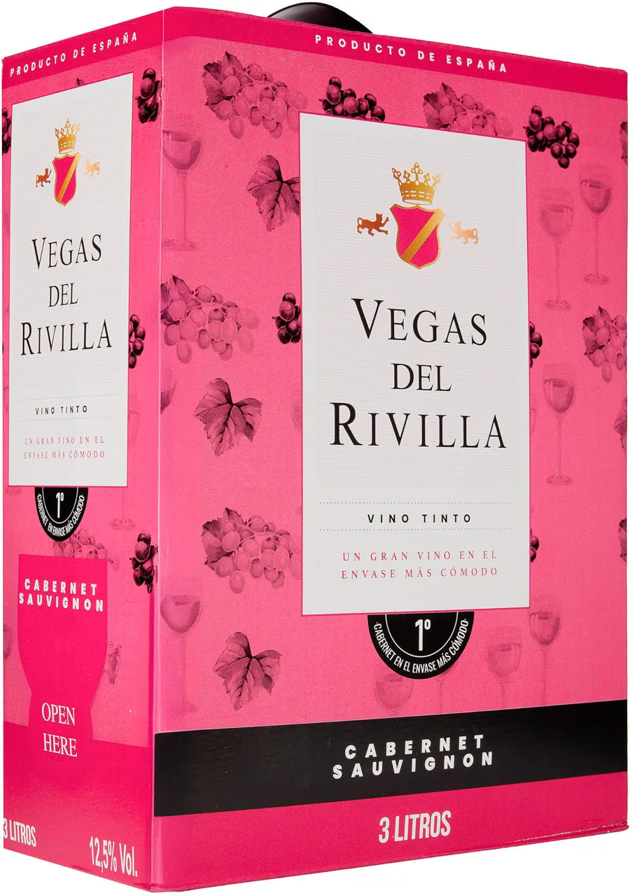 Vegas del Rivilla Tinto hanapakkaus