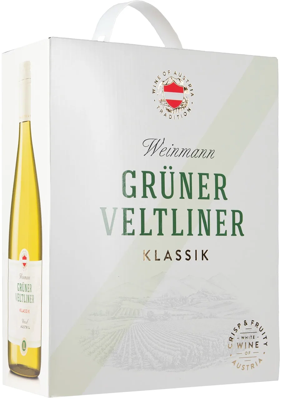 Weinmann Klassik Grüner Veltliner 2025 hanapakkaus