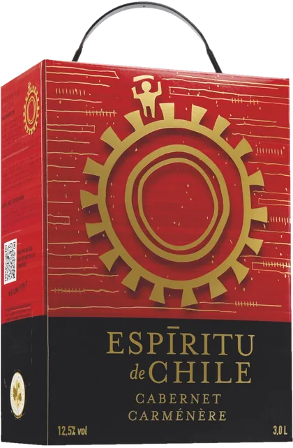 Espíritu de Chile Cabernet Carmenère hanapakkaus